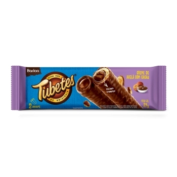 TUBETES ROL WAFER BAU RECH AVELA COB CHOC 27G - BARION 8X16X27G
