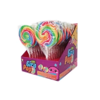 PIRULITO GIRA POP MORANGO 24X2DP