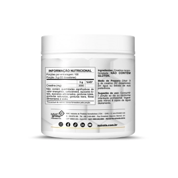 NUTRATA CREATINA MONOHIDRATADA CREATIN UP 300G