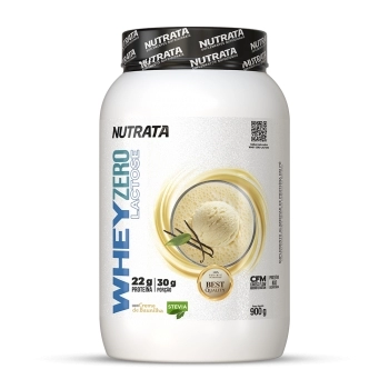 WHEY ZERO LACTOSE BAUNILHA NUTRATA 900G