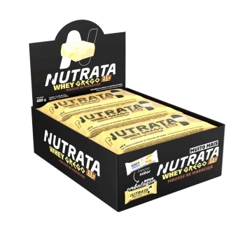 NUTRATA BARRA GREGO BAR MOUSSE DE MARACUJA 6X12UNX40G