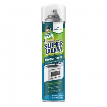 LIMPA FORNO SUPER DOM 6X250ML/150G