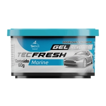 ODORIZADOR TEC FRESH REVOL GEL MARINE 24X60G