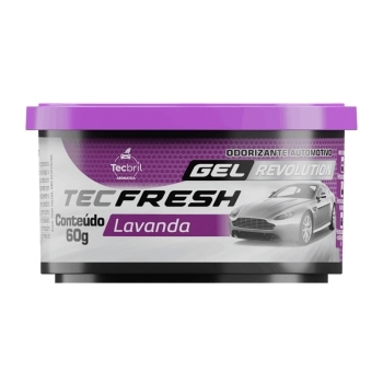 ODORIZADOR TEC FRESH REVOL GEL LAVANDA 24X60G