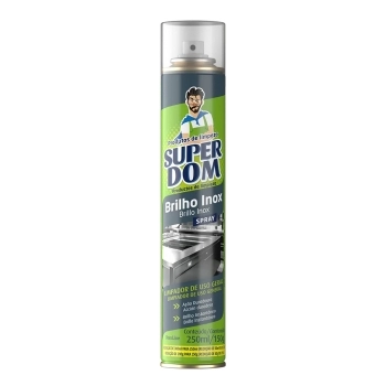 BRILHO INOX SUPER DOM 6X250ML/150G