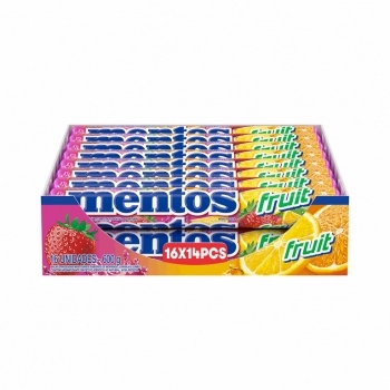 MENTOS STICK FRUIT 14X16 C/24