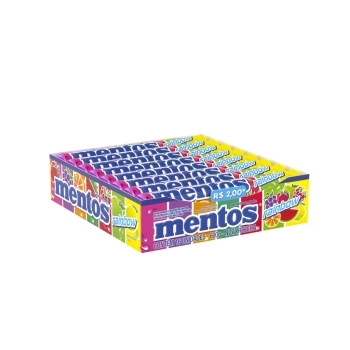 MENTOS STICK RAINBOW 14X16 C/24