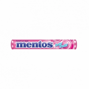 MENTOS STICK TUTTI FRUTTI 14X16 C/ 24