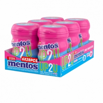 MENTOS GOMA GARRAFA UP 2U 28X6 C/6