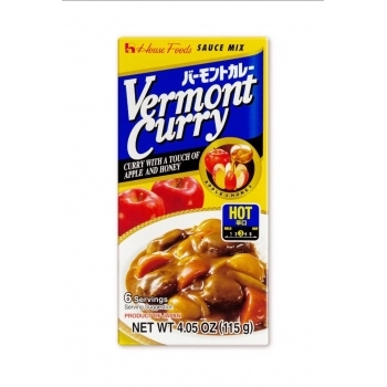 CURRY VERMONT HOT SAKURA 10X115G