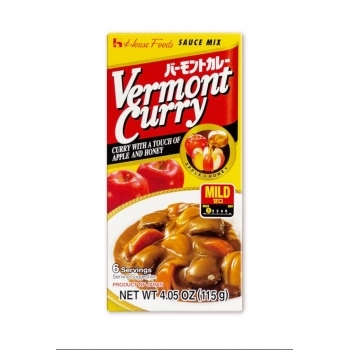 CURRY VERMONT MILD SUAVE SAKURA 10X115G