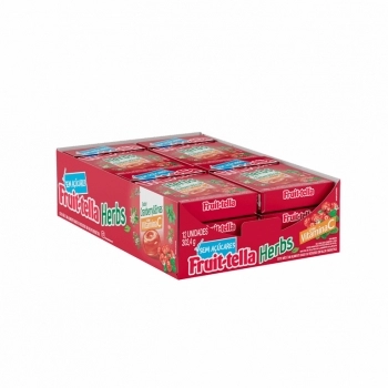 FRUITTELLA HERBS CRANBERRY ERVAS 12X12DPX25,2G