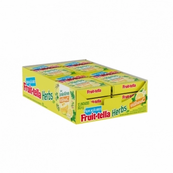 FRUITTELLA HERBS LIMAO ERVAS 12X12DPX25,2G