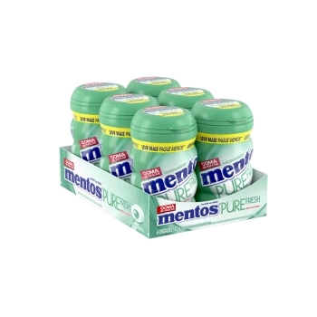 MENTOS GOMA GARRAFA BIG WINTERGREEN 46X6 C/6