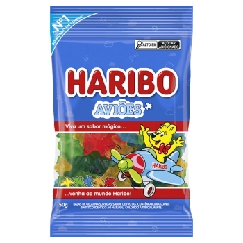 BALA GELATINA SWEET/BANAN HARIBO 18X50G