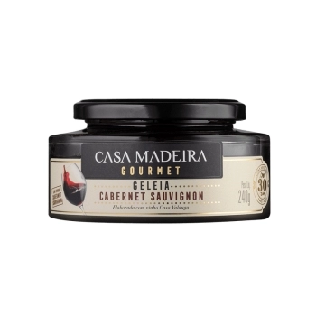 GELEIA CASA MADEIRA AMORA C/PEDACOS 240G 12UNID