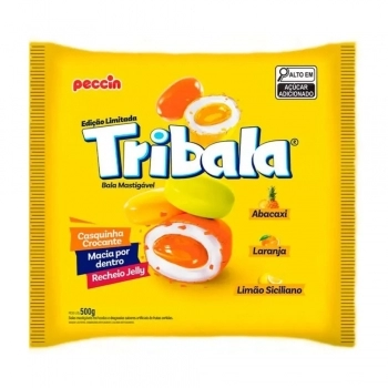 BALA TRIBALA SORTIDA AMARELA 10PCTX500G