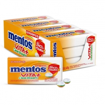MENTOS CLEAR BREATH ORANGEMINT LATA 35GX12X12DP