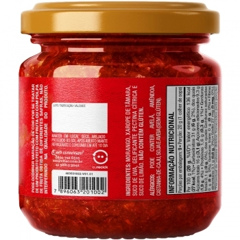 GELEIA 100% MORANGO DELAKASA 8X180G