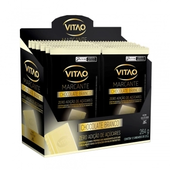 CHOCOLATE BRANCO MARCANTE ZERO VITAO 4DPX12X22G