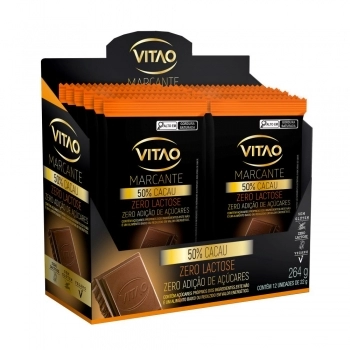 CHOC S LACTOSE MARCANTE ZERO VITAO 4DPX12X22G