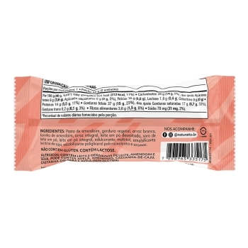 BISC ARROZ PASTA AMEND CHOC BRANCO NATURATTA 96X40G