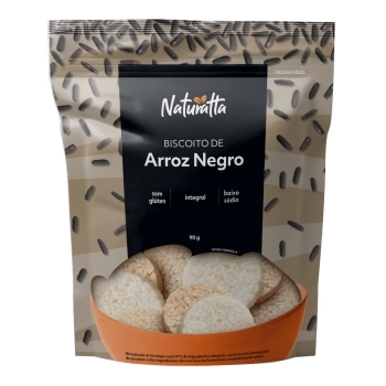 BISC ARROZ NEGRO NATURATTA 20X90G
