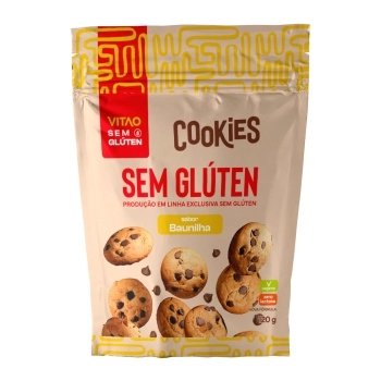 COOKIES SEM GLUTEN BAUNILHA VITAO 8X120G