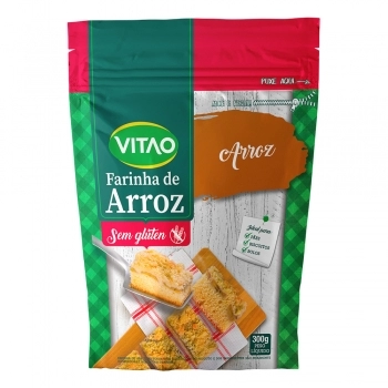 FARINHA DE ARROZ VITAO 10X300G