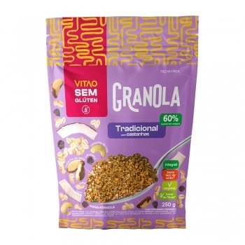 GRANOLA S/ GLUTEN TRADICIONAL VITAO 12X250G