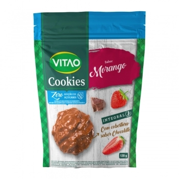 COOKIES ZERO MORANGO COB CHOCO VITAO 8X120G