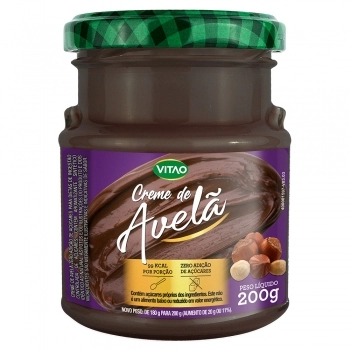 CREME DE AVELA VEGANO ZERO VITAO 8X200G