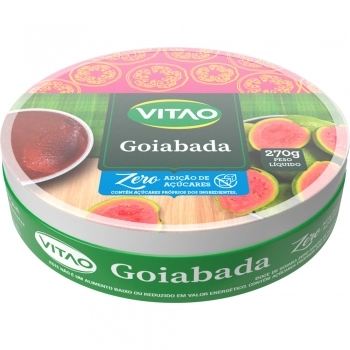 GOIABADA ZERO VITAO POTE 12X270G