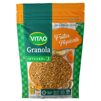 GRANOLA TRAD FRUTAS TROPICAIS VITAO 12X250G