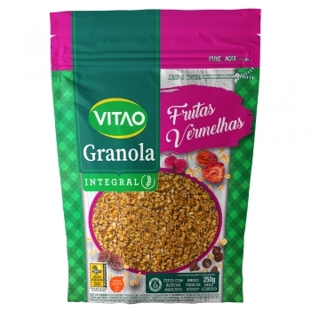 GRANOLA TRAD FRUTAS VERMELHAS VITAO 12X250G