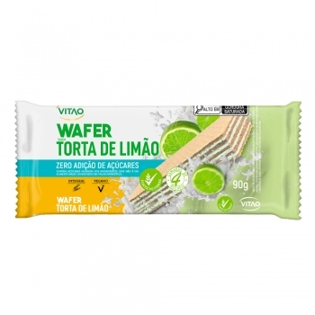 WAFER INTEGRAL TORTA LIMAO ZERO VITAO 20X90G