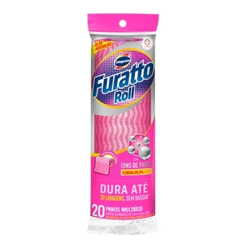 PANO MULTIUSO FURATTO ROLL ROSA 12X1/001