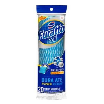 PANO MULTIUSO FURATTO ROLL AZUL 12X1