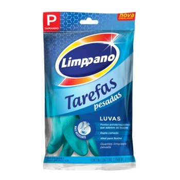 LUVAS TAREFAS PESADAS LIMPPANO P 24X1