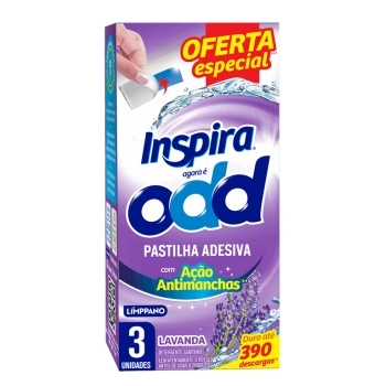 PASTILHA ADESIVA LAVANDA ODD OFERTA 24X3