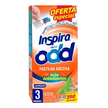PASTILHA ADESIVA FRESH ODD OFERTA 24X3