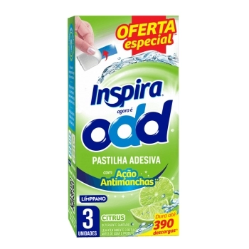 PASTILHA ADESIVA CITRUS ODD OFERTA 24X3