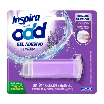 INSPIRA GEL ADESIVO LAVANDA DP 12X1
