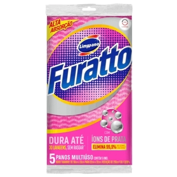 PANO MULTIUSO FURATTO ROSA 50X5