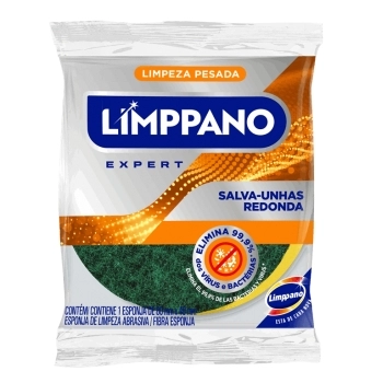 ESPONJA SALVA-UNHAS REDONDA LIMPPANO 60X1