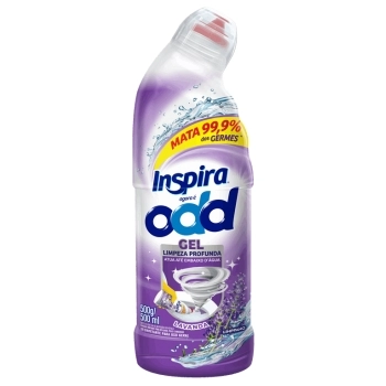 INSPIRA GEL LIMP SANIT LAVANDA 500ML 12X1