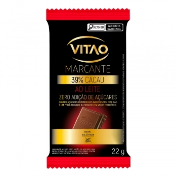 CHOC LEITE MARCANTE ZERO VITAO 4DPX12X22G