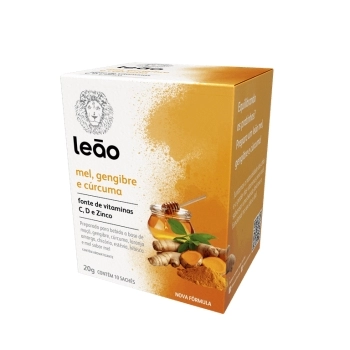 CHA LEAO VITAM MEL+GENG+CURCUMA 12X10
