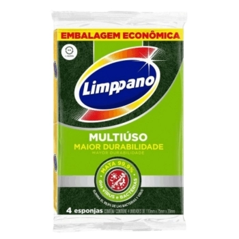 ESPONJA MULTI USO LIMPPANO L4P3 144X4