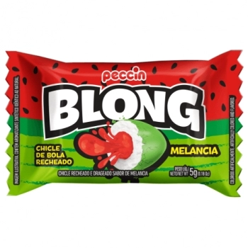 CHICLE BLONG MORANGO 24DPX40X200G